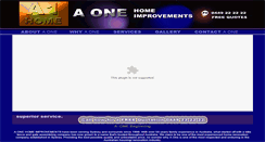 Desktop Screenshot of a1home.com.au